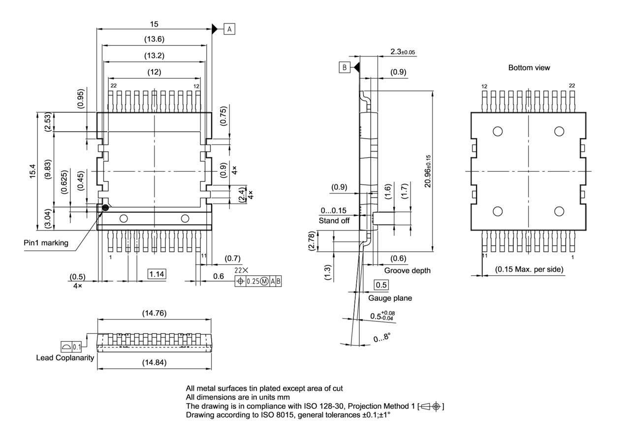 PG-HDSOP-22-3_Package Outline