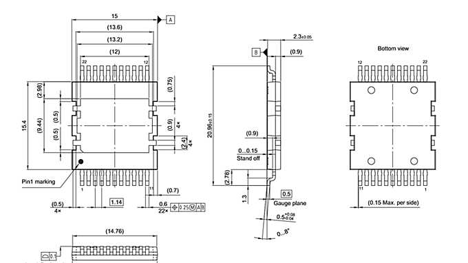 PG-HDSOP-22-4_Package Outline