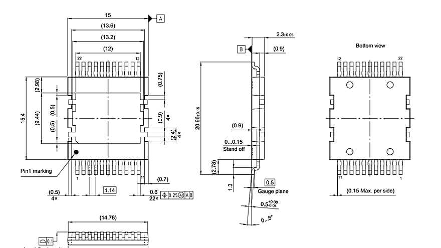 PG-HDSOP-22-4_Package Outline
