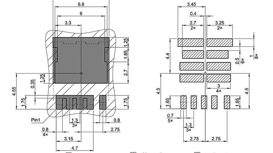 PG-HSOF-5-1_Footprint Drawing