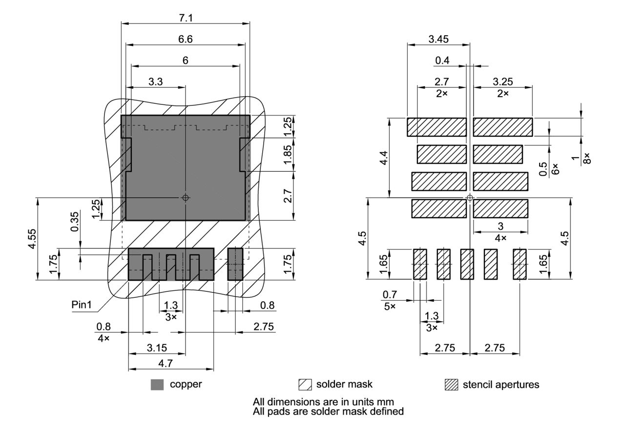 PG-HSOF-5-2_Footprint Drawing