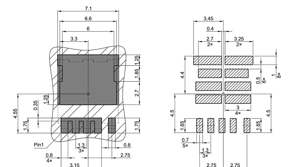PG-HSOF-5-2_Footprint Drawing