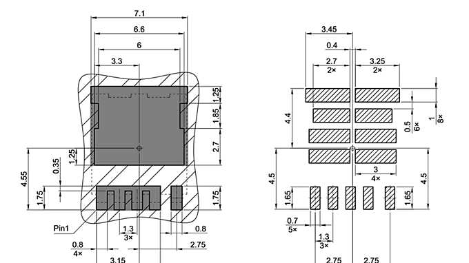 PG-HSOF-5-2_Footprint Drawing