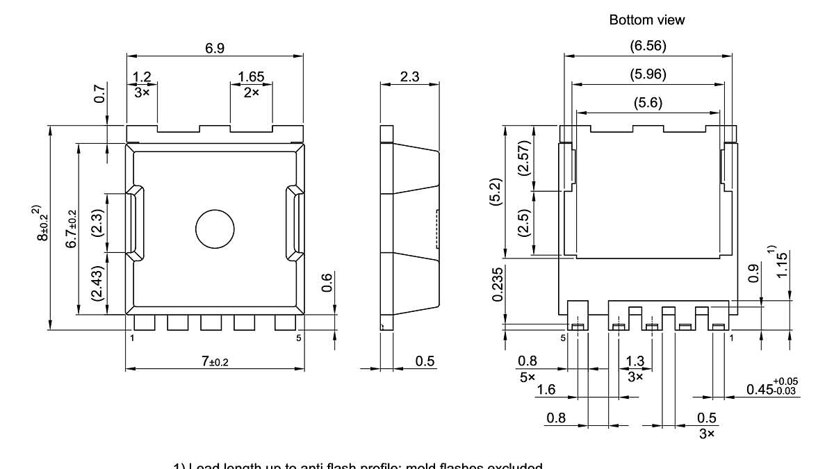 PG-HSOF-5-2_Package Outline