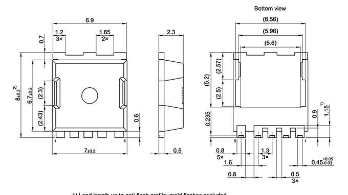 PG-HSOF-5-2_Package Outline