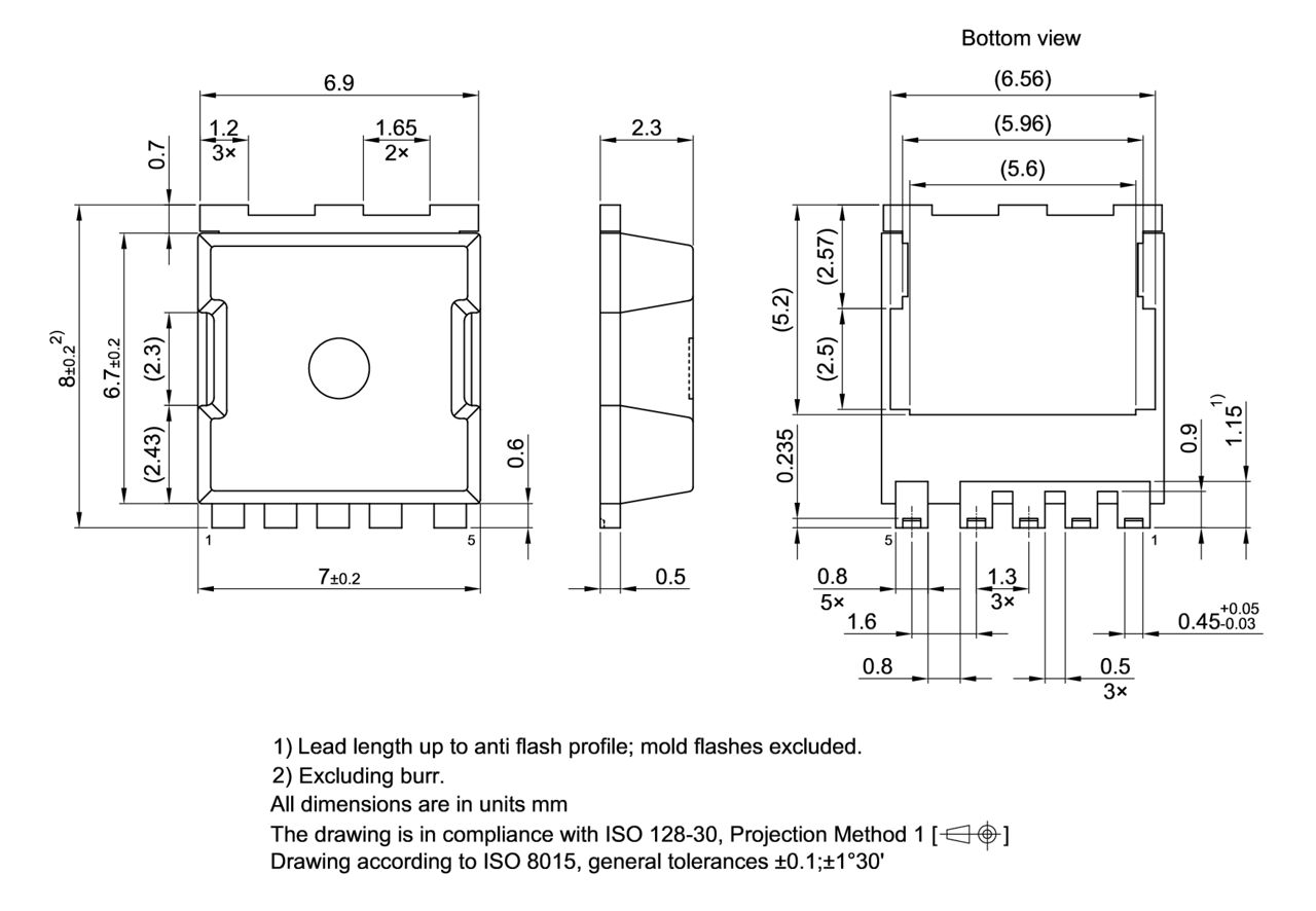 PG-HSOF-5-5_Package Outline