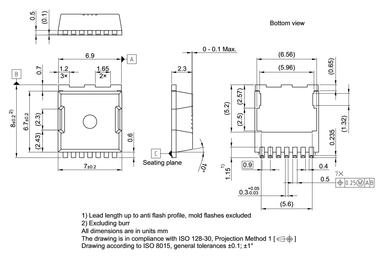 PG-HSOF-7-1_Package Outline