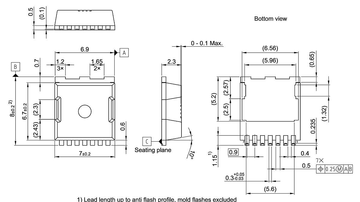 PG-HSOF-7-1_Package Outline