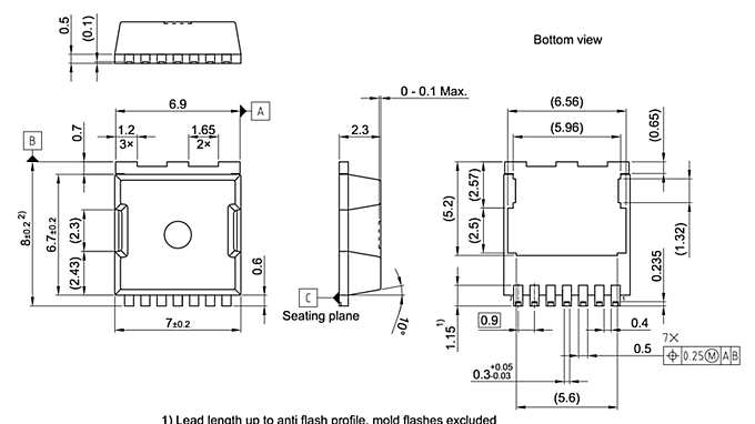 PG-HSOF-7-1_Package Outline