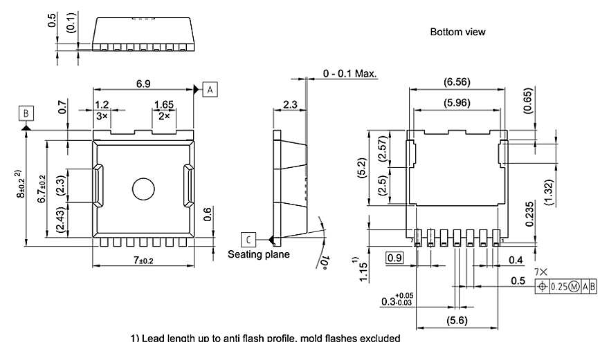PG-HSOF-7-1_Package Outline