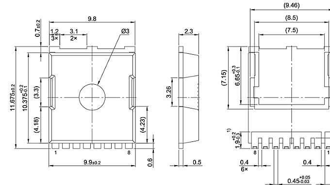 PG-HSOF-8-1_Package Outline