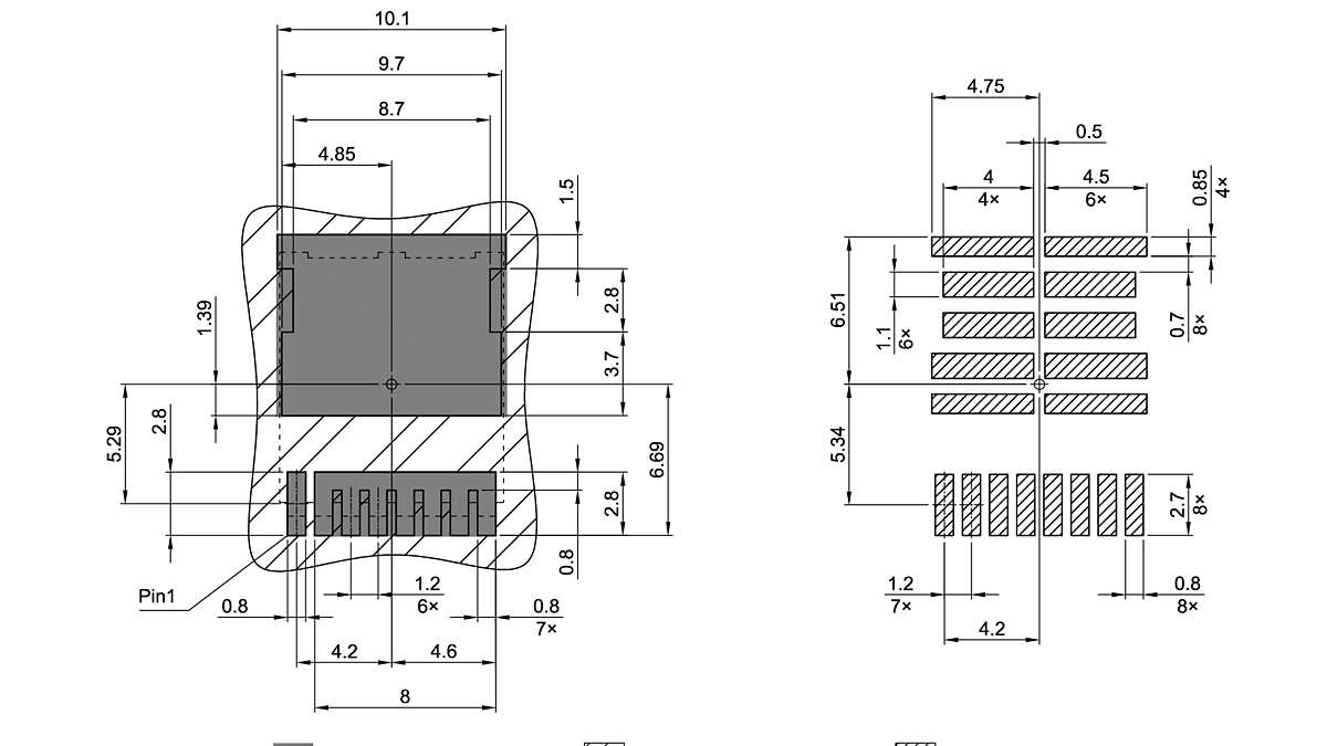PG-HSOF-8-10_Footprint Drawing