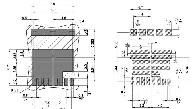 PG-HSOF-8-12_Footprint Drawing