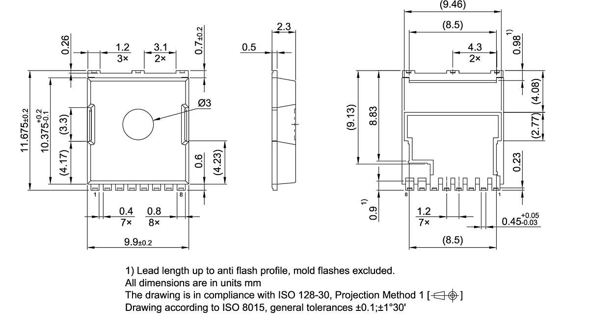 PG-HSOF-8-12_Package Outline