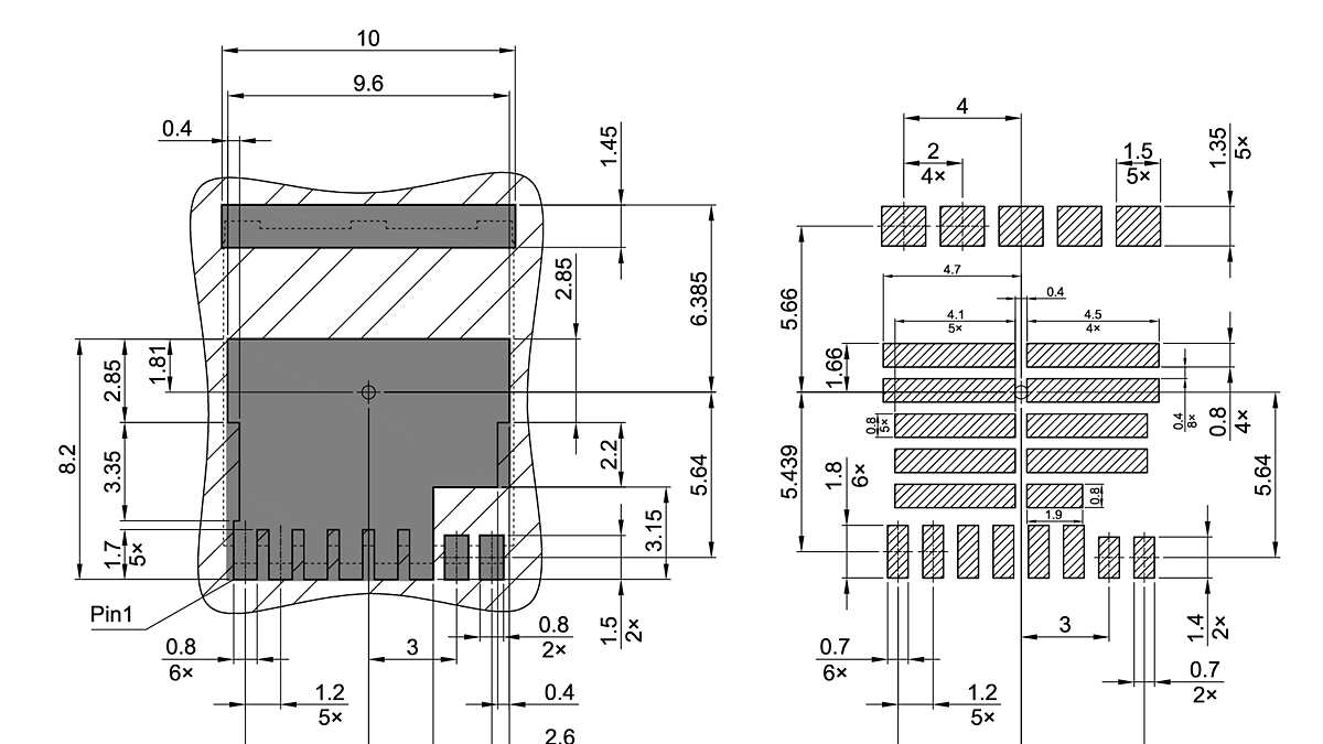 PG-HSOF-8-3_Footprint Drawing