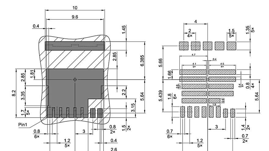 PG-HSOF-8-3_Footprint Drawing