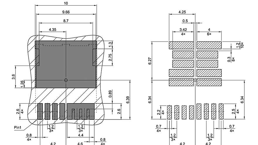 PG-HSOF-8-5_Footprint Drawing