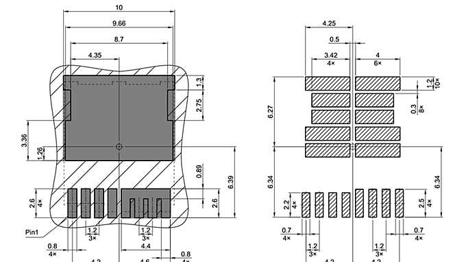 PG-HSOF-8-6_Footprint Drawing