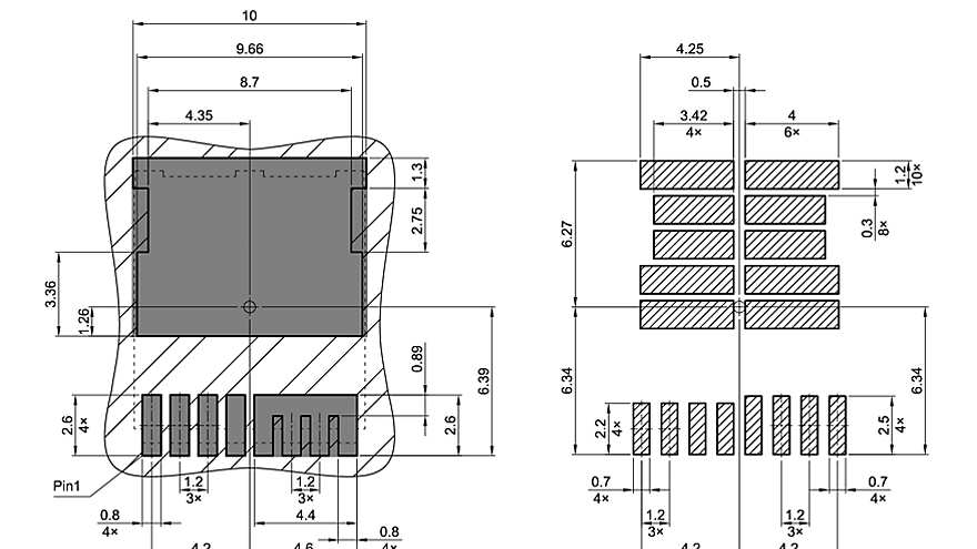 PG-HSOF-8-6_Footprint Drawing