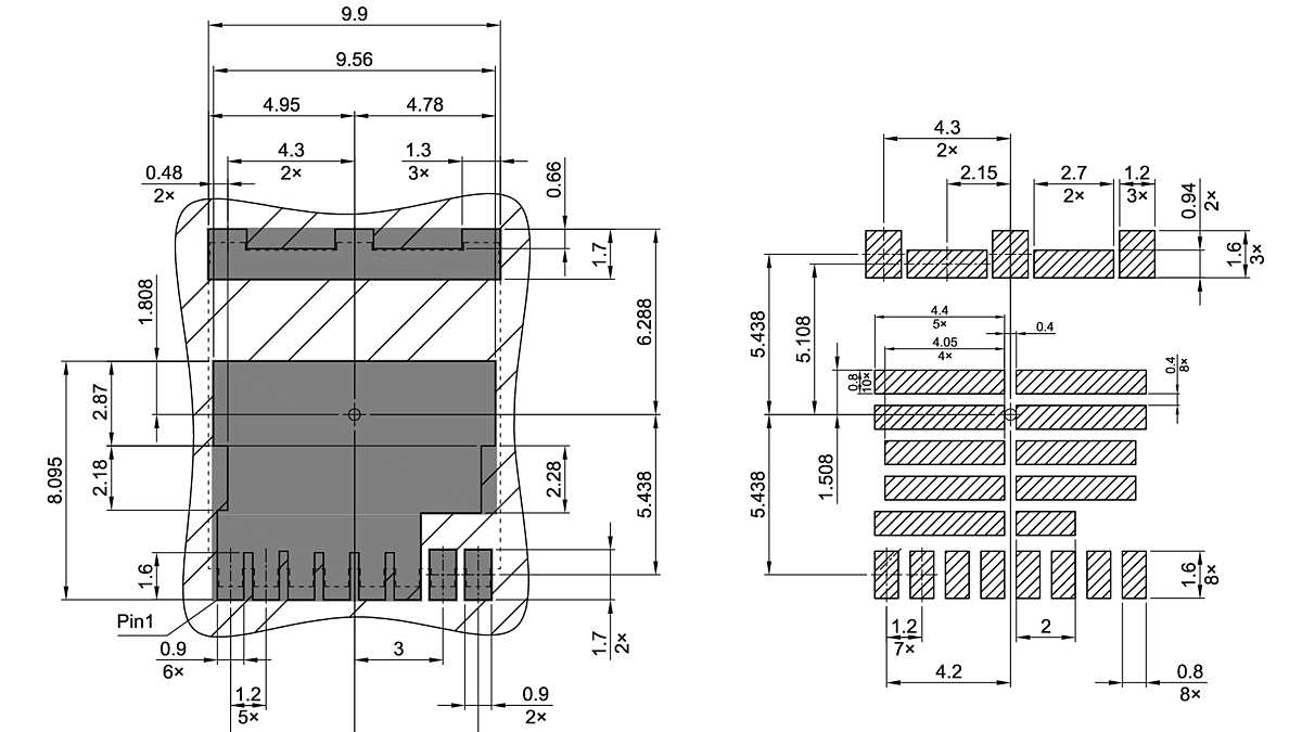 PG-HSOF-8-980_Footprint Drawing