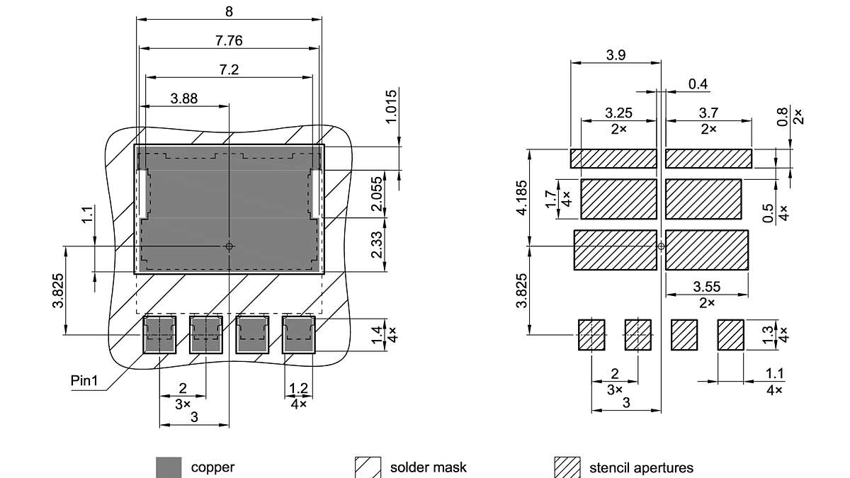 PG-HSOG-4-1_Footprint Drawing