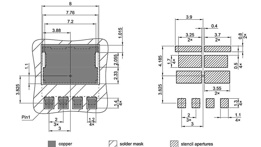 PG-HSOG-4-1_Footprint Drawing
