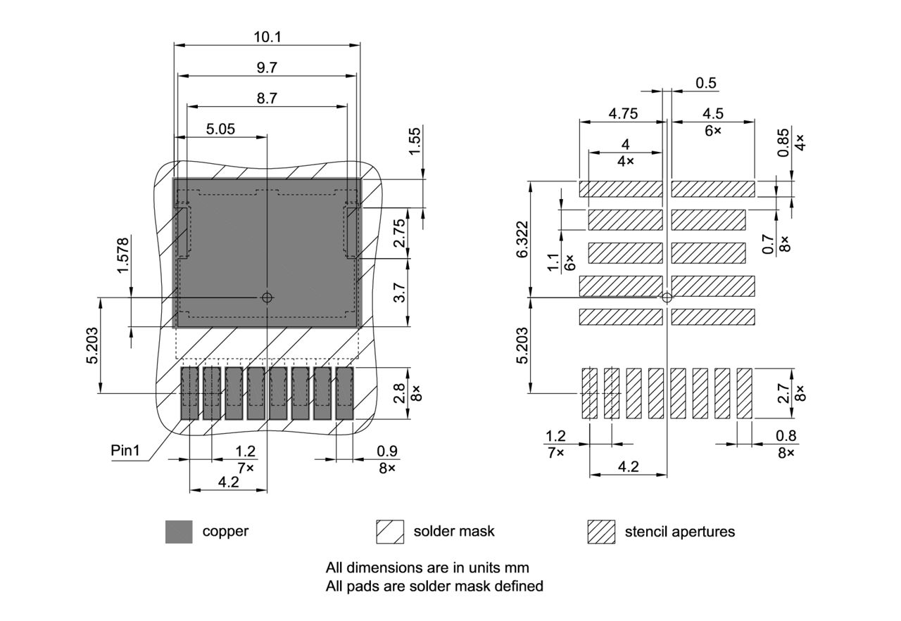 PG-HSOG-8-1_Footprint Drawing
