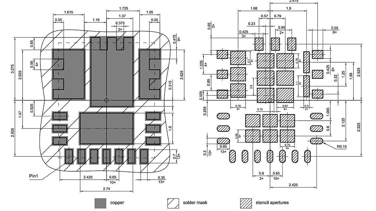 PG-IQFN-22-1_Footprint Drawing