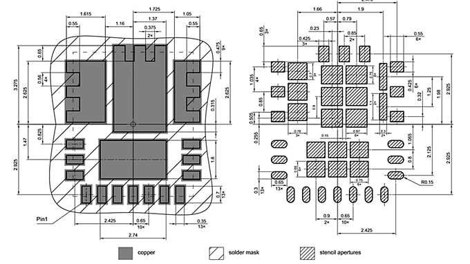 PG-IQFN-22-1_Footprint Drawing