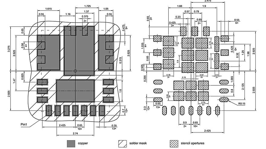 PG-IQFN-22-1_Footprint Drawing