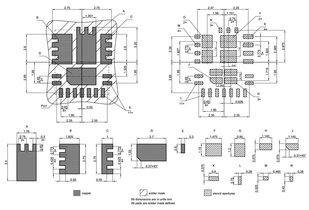 PG-IQFN-22-902_Footprint Drawing