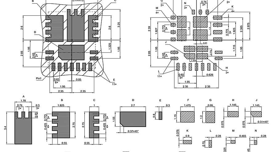 PG-IQFN-22-902_Footprint Drawing