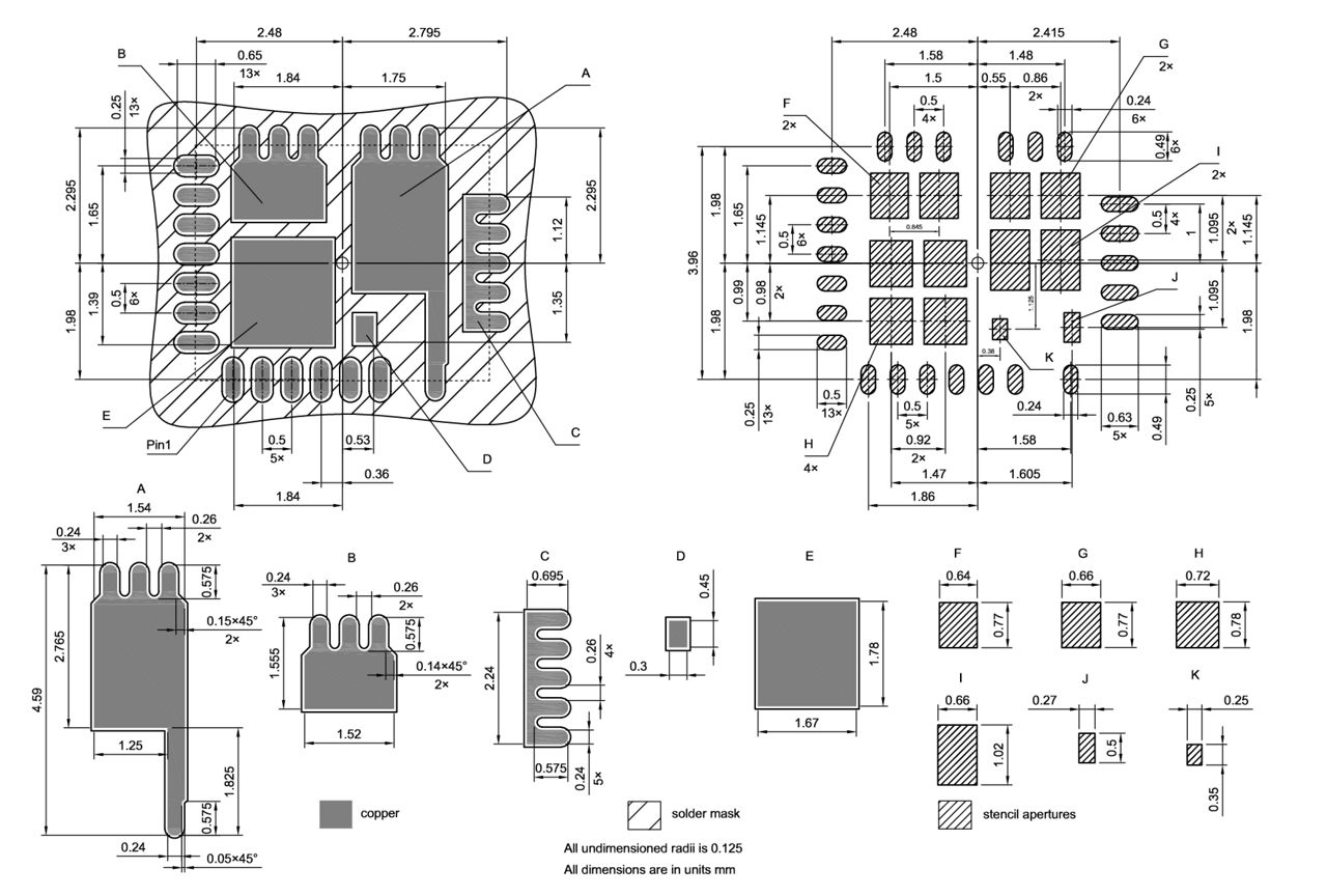 PG-IQFN-25-1_Footprint Drawing
