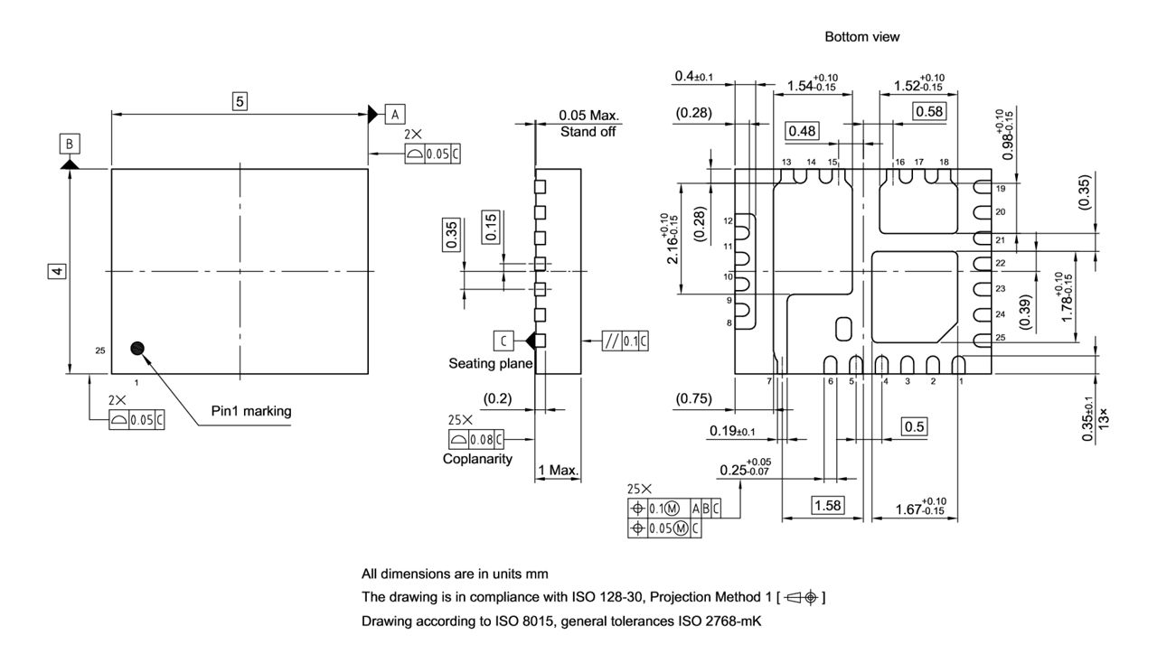 PG-IQFN-25-1_Package Outline
