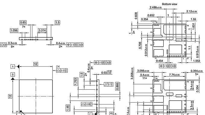 PG-IQFN-27-900_Package Outline