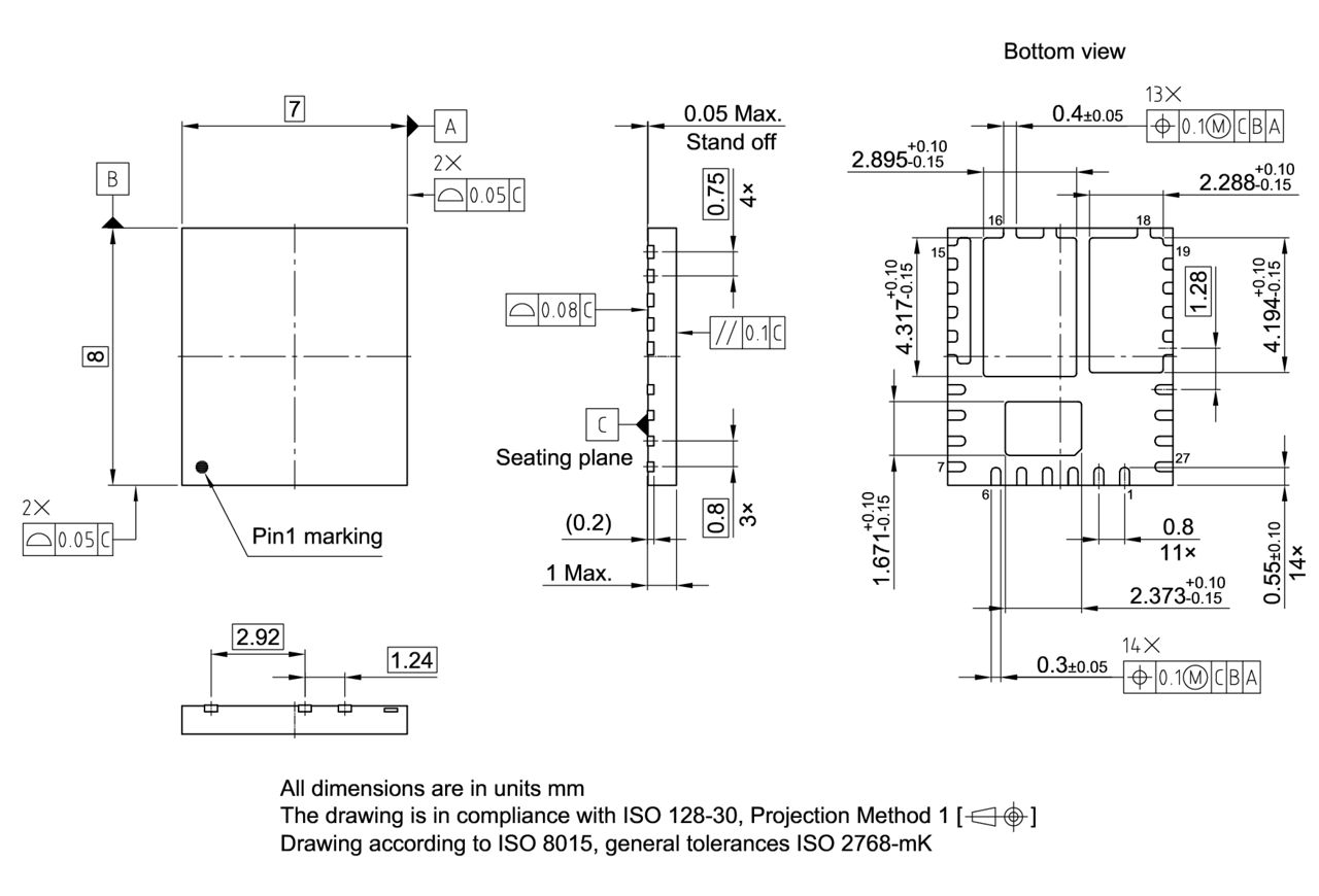 PG-IQFN-27-901_Package Outline