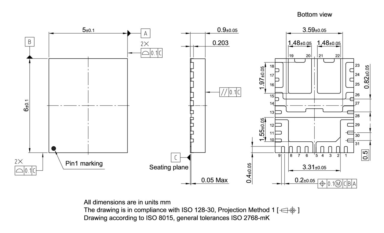 PG-IQFN-31-902_Package Outline