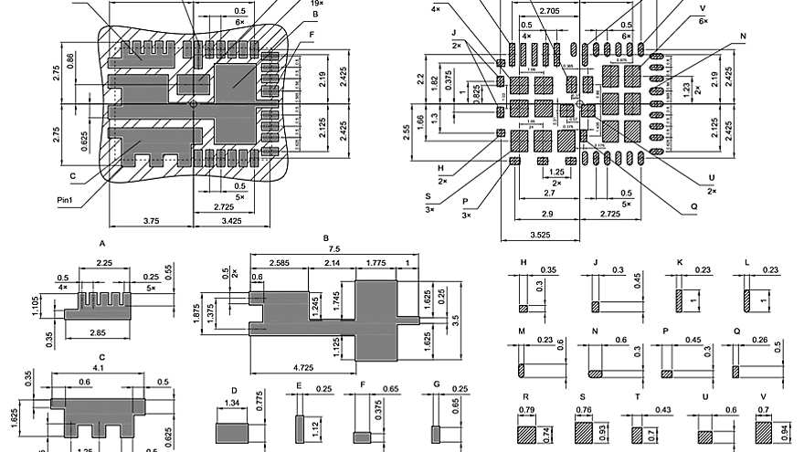 PG-IQFN-34-901_Footprint Drawing