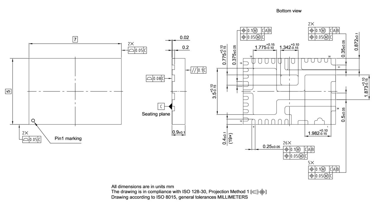 PG-IQFN-34-901_Package Outline