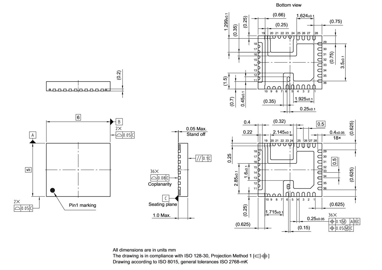PG-IQFN-36-3_Package Outline