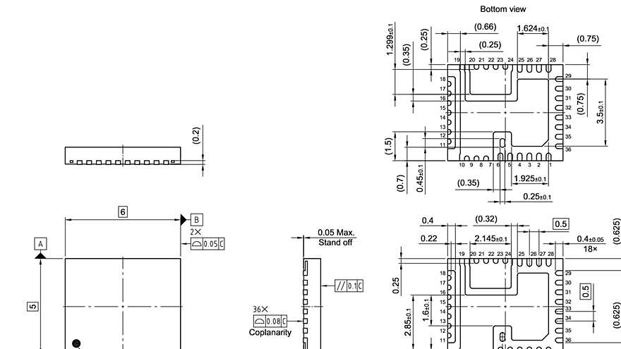 PG-IQFN-36-3_Package Outline