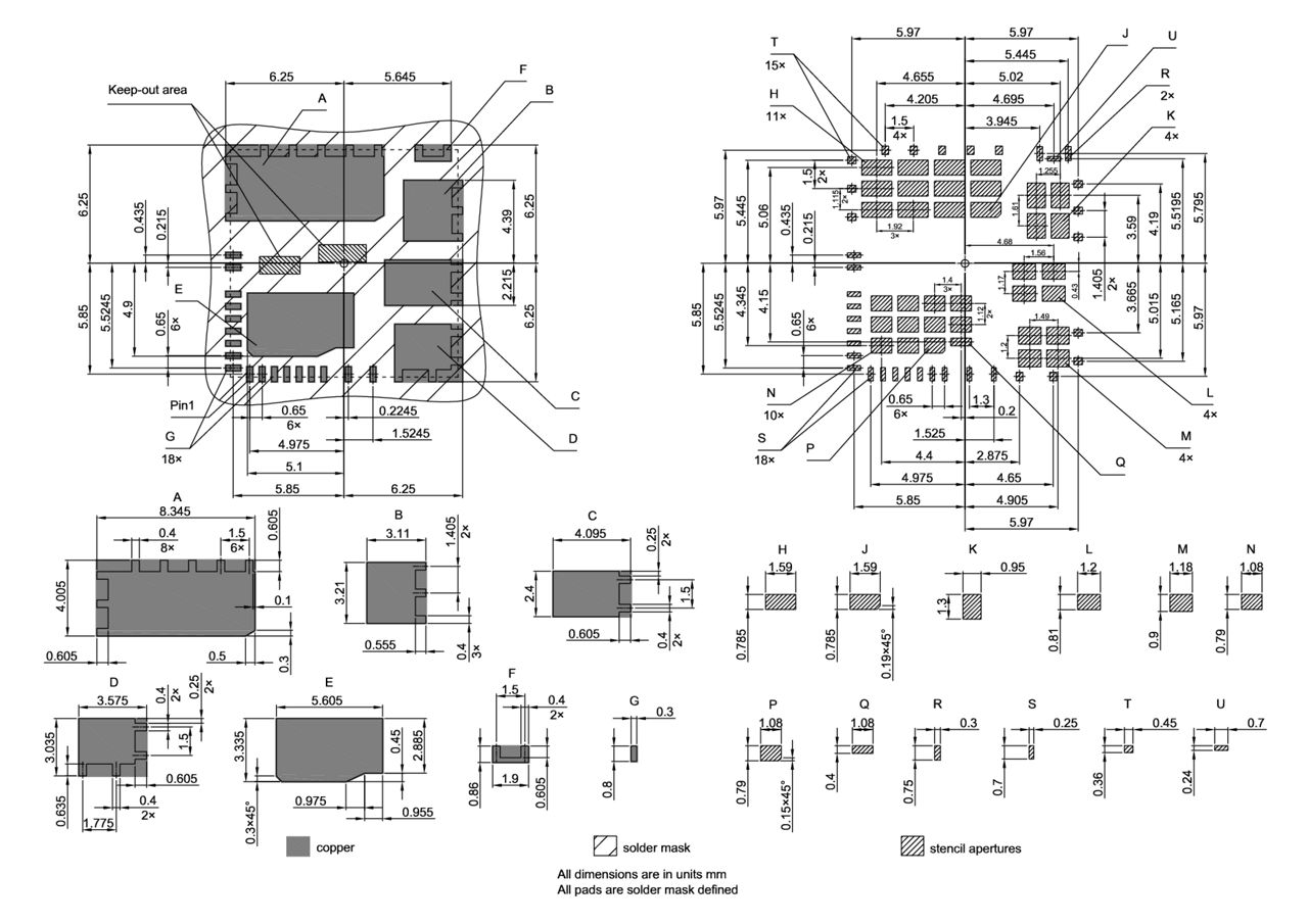 PG-IQFN-37-900_Footprint Drawing