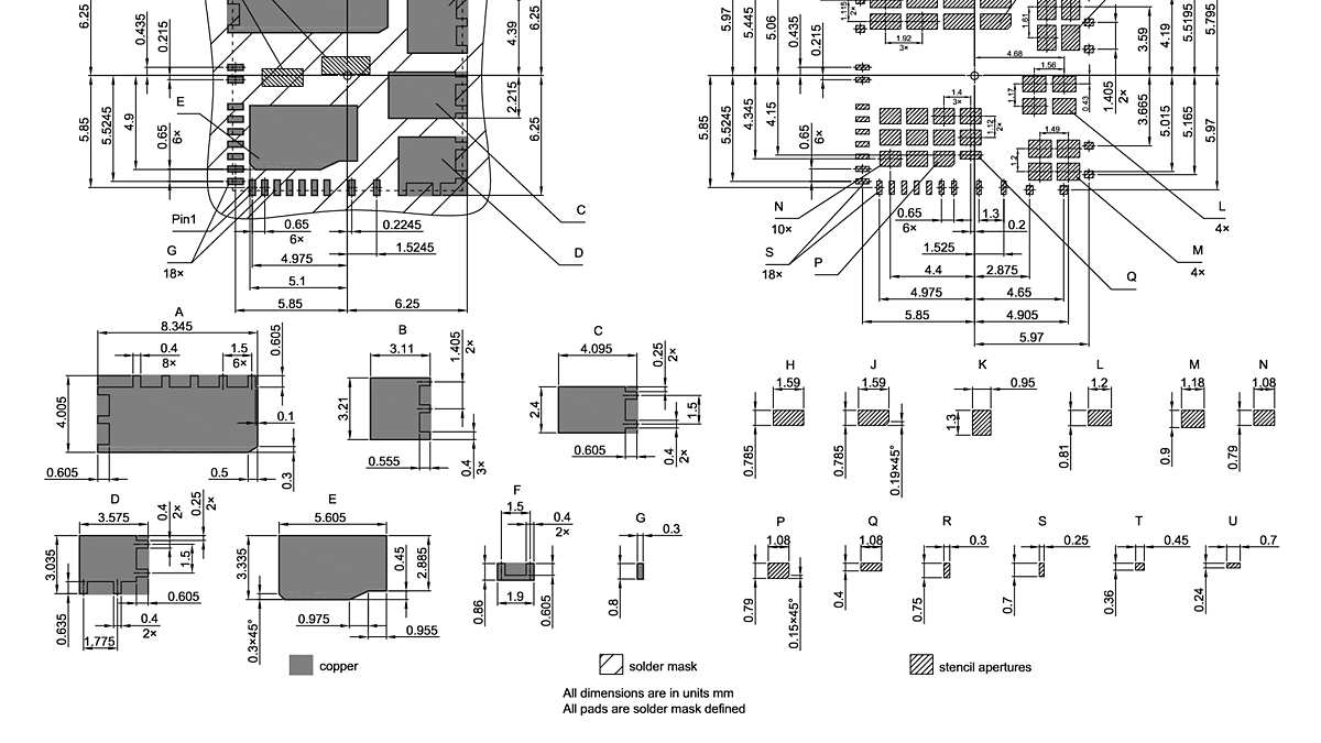 PG-IQFN-37-900_Footprint Drawing