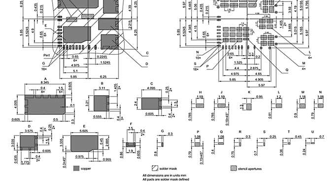 PG-IQFN-37-900_Footprint Drawing