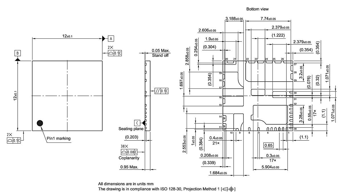 PG-IQFN-38-1_Package Outline