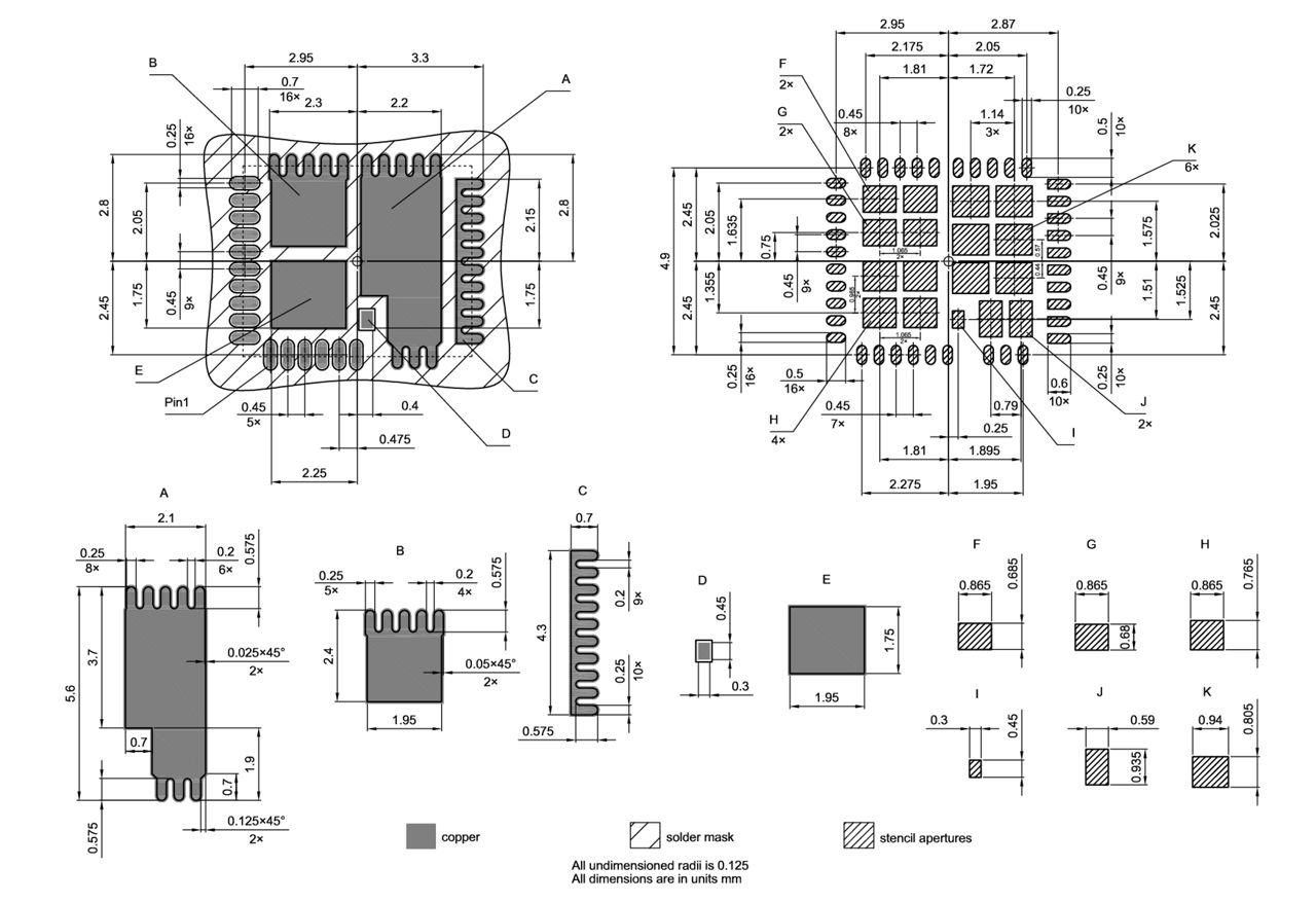 PG-IQFN-39-5_Footprint Drawing