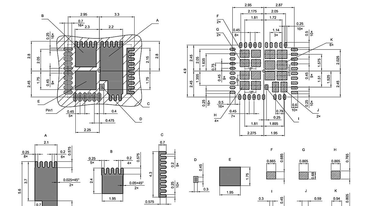 PG-IQFN-39-5_Footprint Drawing