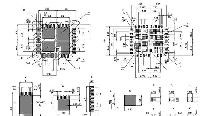 PG-IQFN-39-5_Footprint Drawing