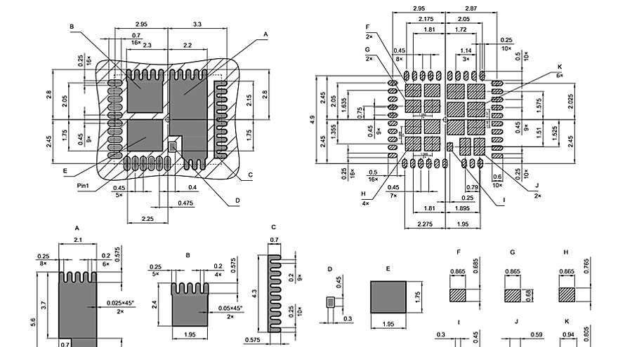 PG-IQFN-39-5_Footprint Drawing