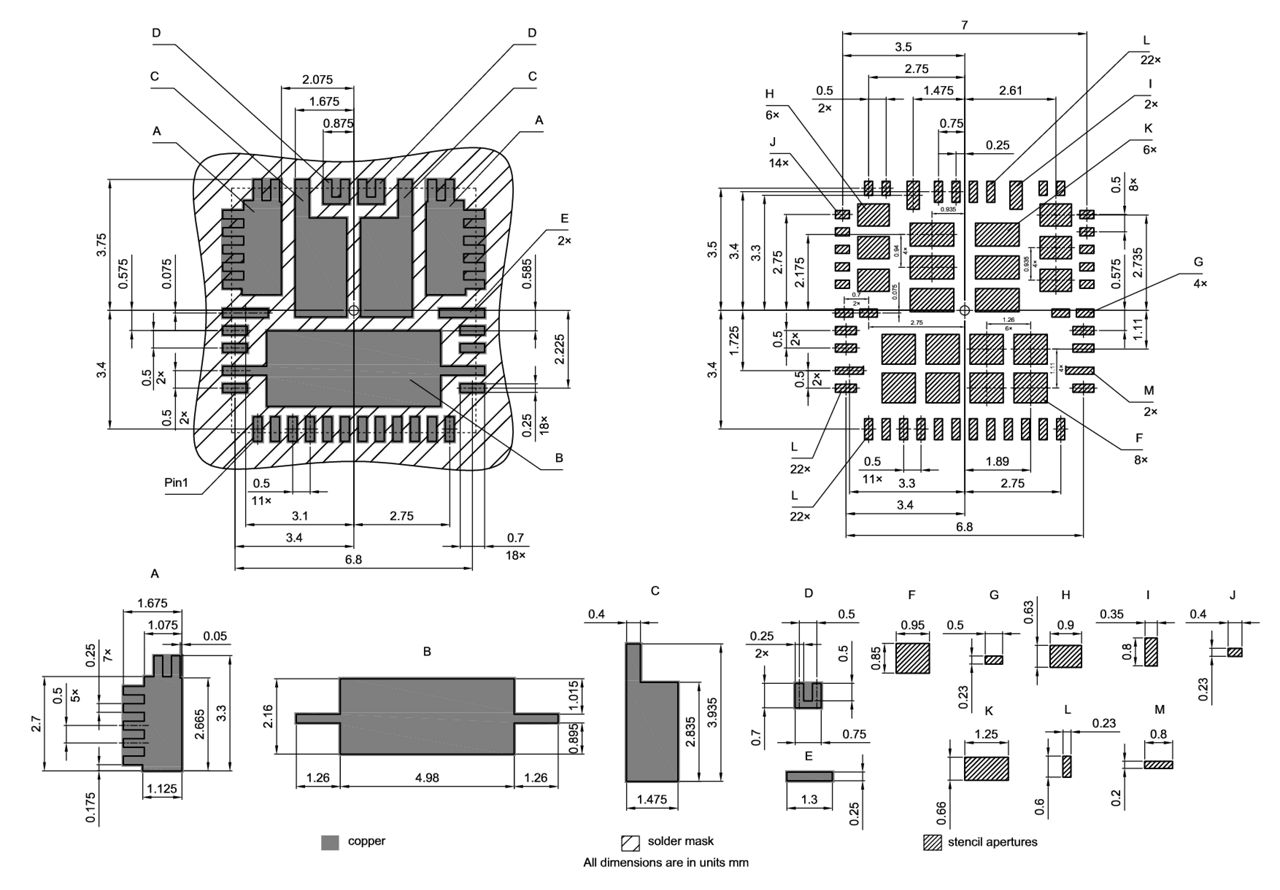 PG-IQFN-42-1_Footprint Drawing